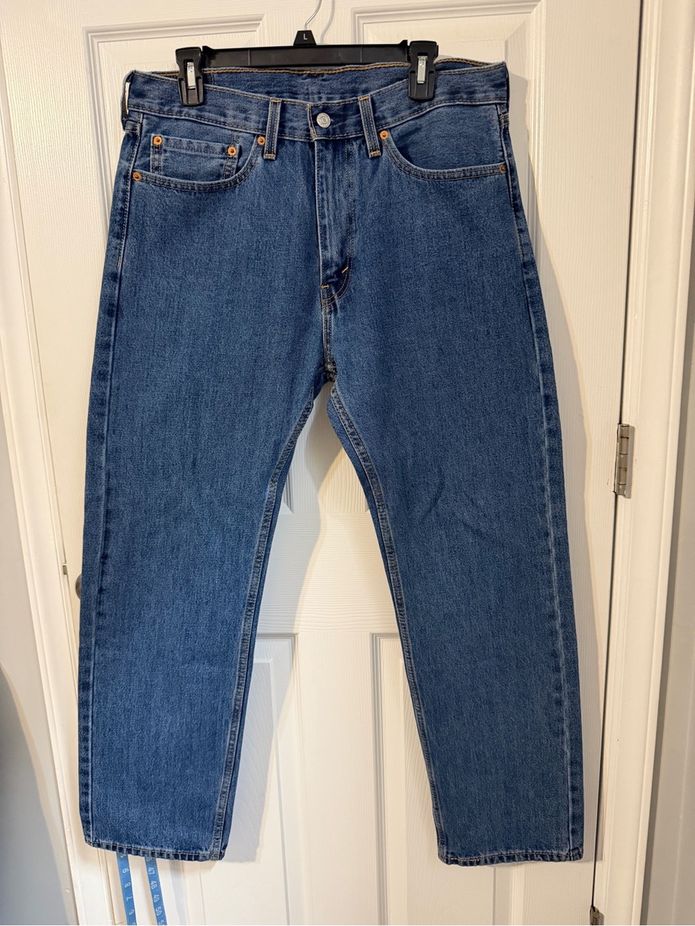 Levi's 505 Classic Men's Blue Straight-Leg Jeans 34x30
